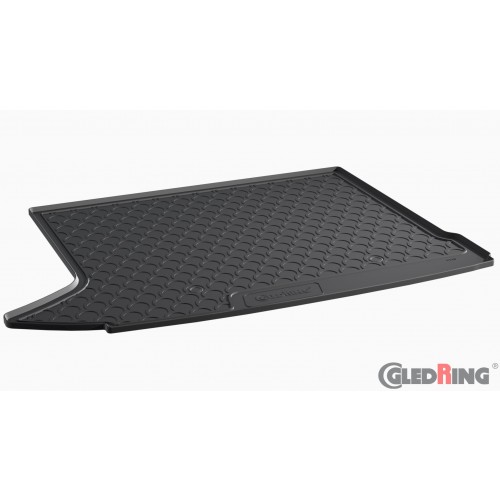 Original Gledring Premium Gummi Kofferraummatte - AUDI Q3 8U (Oberer Boden, Linke Erweiterung - ohne Netz) 2011-2019